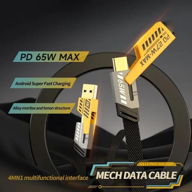 4-in-1 Multi USB Fast Charging Cable - Trusticart Store