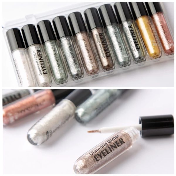 Pack Of 10 Heng Fang Diamond Glitter Eye Shadow - Trusticart Store