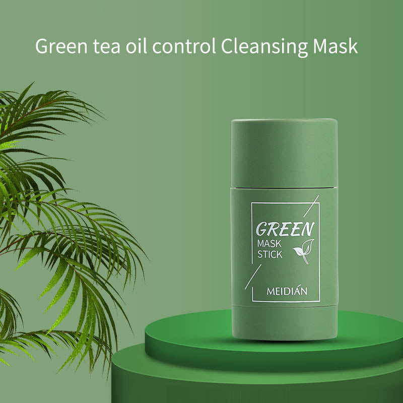 Green Tea Cleansing Mask Purifying Clay Stick - Trusticart Store