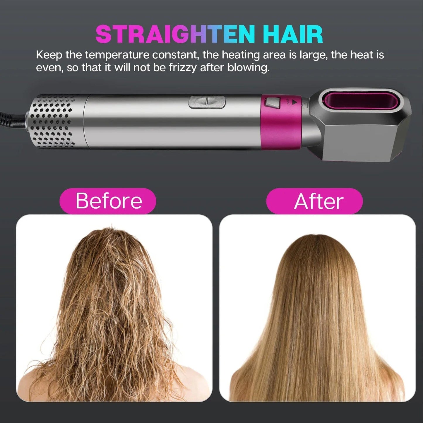 5-in-1 Professional Hair Dryer Brush Set ā Styling & Drying Tool - Trusticart Store