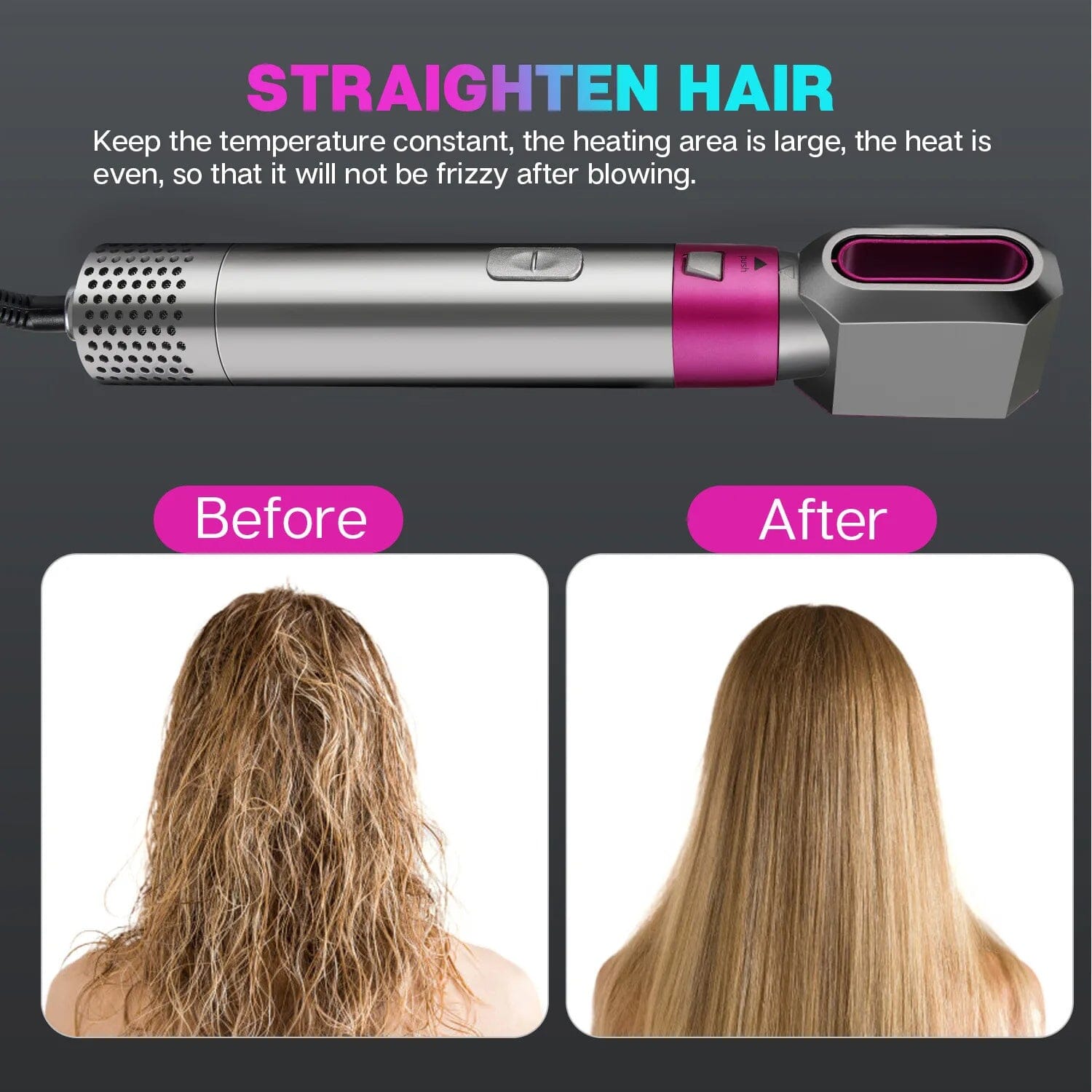 5-in-1 Professional Hair Dryer Brush Set ā Styling & Drying Tool - Trusticart Store