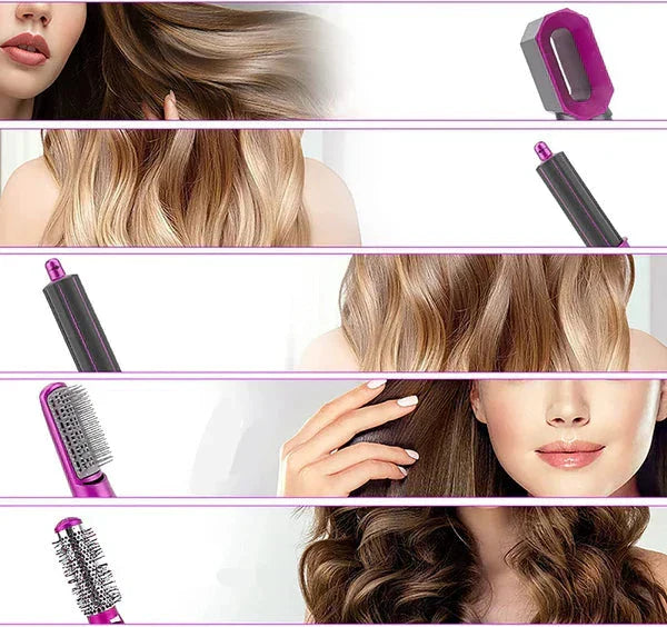5-in-1 Professional Hair Dryer Brush Set ā Styling & Drying Tool - Trusticart Store