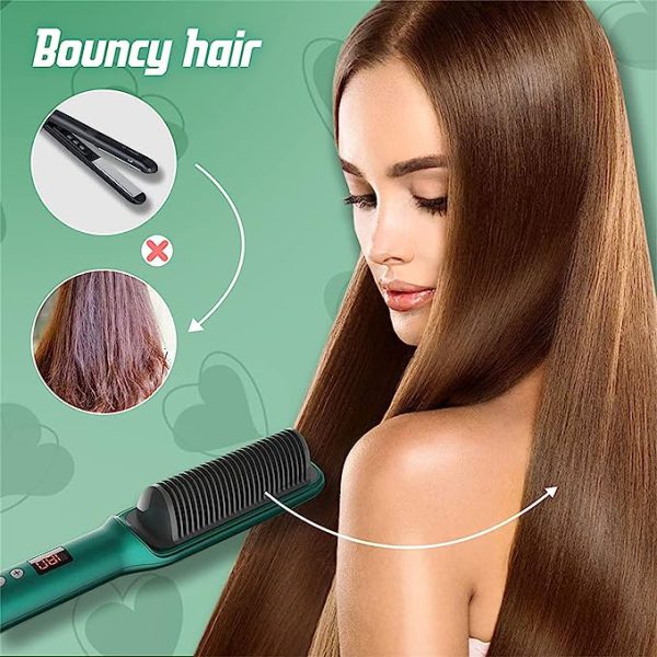 Electric Comb Hair Straightener - Trusticart Store
