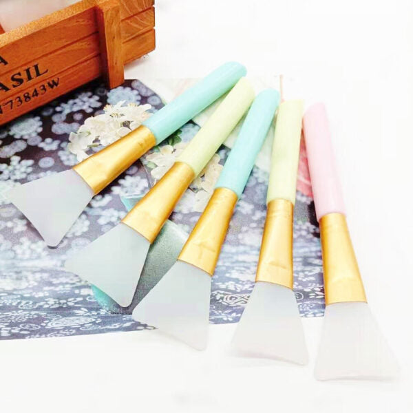 Pack of 5 Soft Silicone Mask Brushes Foundation - Trusticart Store