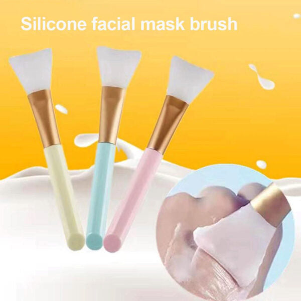 Pack of 5 Soft Silicone Mask Brushes Foundation - Trusticart Store