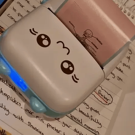 Mini Bluetooth Printer – Pocket Thermal Label & Sticker Maker - Trusticart Store