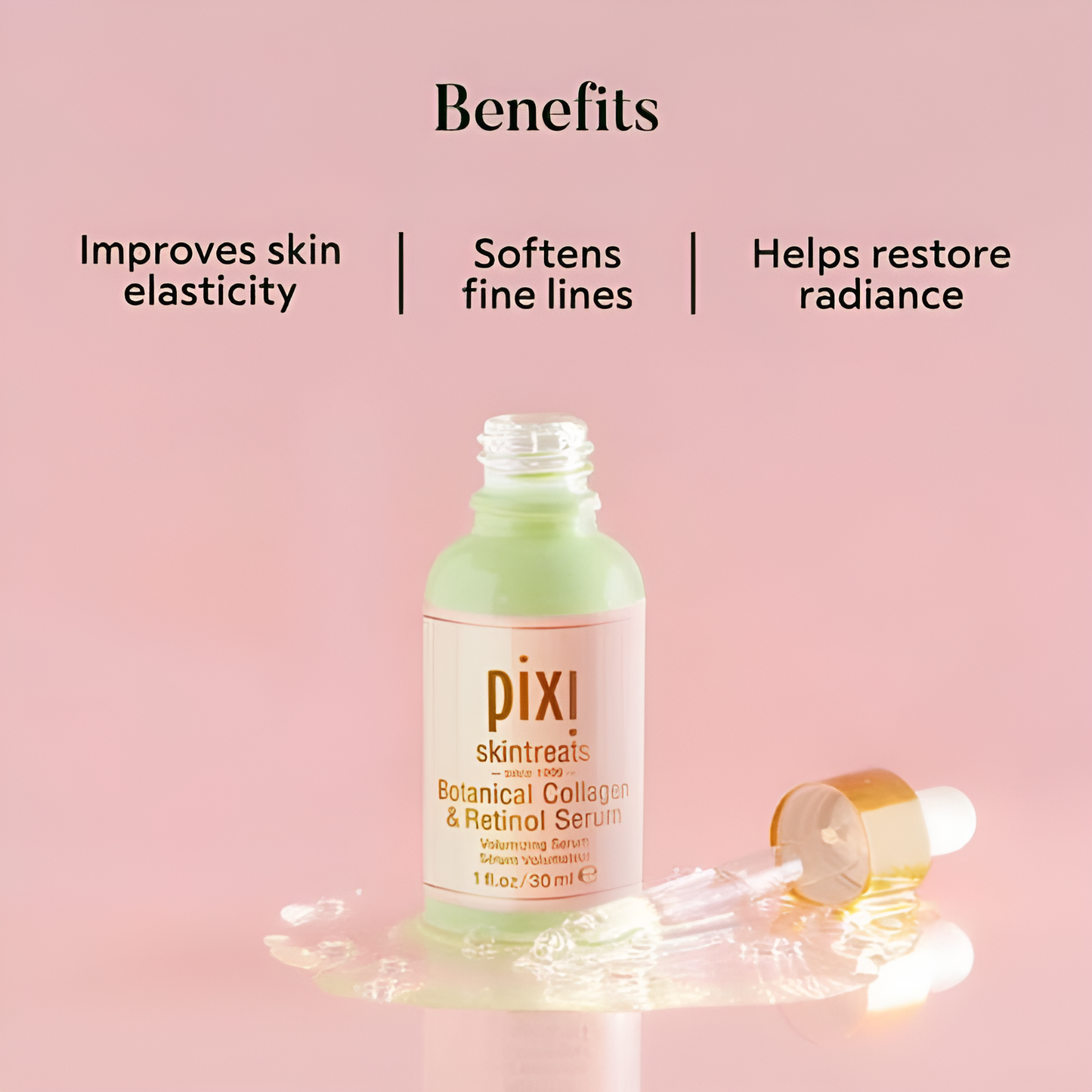 Pixi Collagen & Retinol Serum 30ml – Anti-Aging & Glow - Trusticart Store