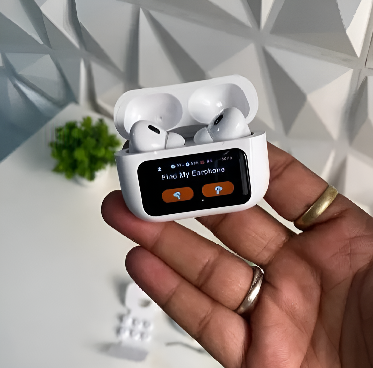 A9 Pro Touch Screen ANC TWS Noise Cancelling Earbuds - Trusticart Store