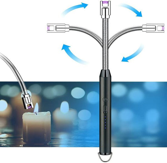 360° Arc Lighter | USB Rechargeable, Windproof & Flameless - Trusticart Store