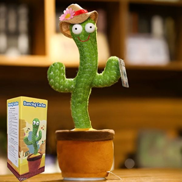 Rechargeable Cactus Toy – Fun & Interactive LED Plant - Trusticart Store