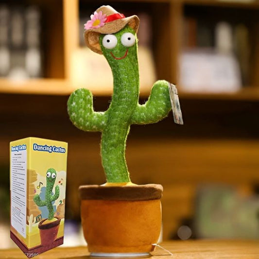 Rechargeable Cactus Toy – Fun & Interactive LED Plant - Trusticart Store