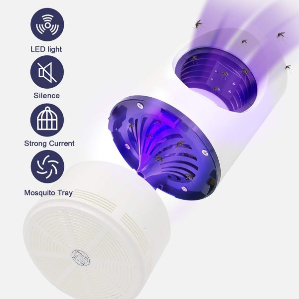 UV LED Mosquito Trap Lamp - Effective Mosquito Killer - Trusticart Store