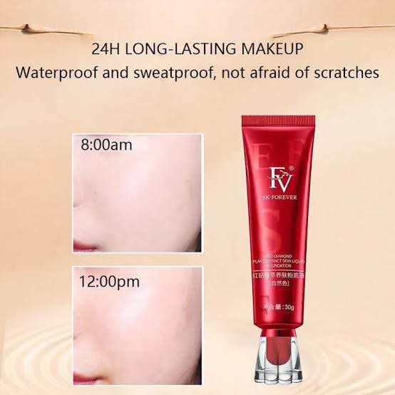 FV Oil-Absorb Liquid Foundation – Matte Finish, 30g Tube - Trusticart Store