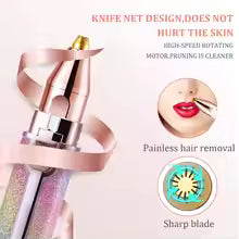 2 in 1 Electric Eyebrow Trimmer & Hair Shaver