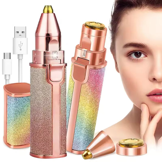 2 in 1 Electric Eyebrow Trimmer & Hair Shaver