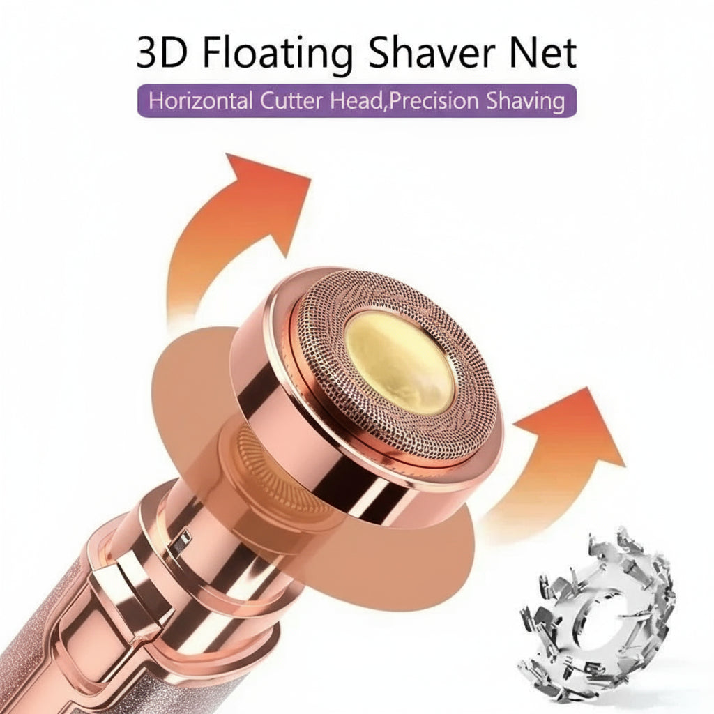 2 in 1 Electric Eyebrow Trimmer & Hair Shaver