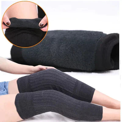 Thermal Cashmere Wool Knee Protectors – Random Color - Trusticart Store