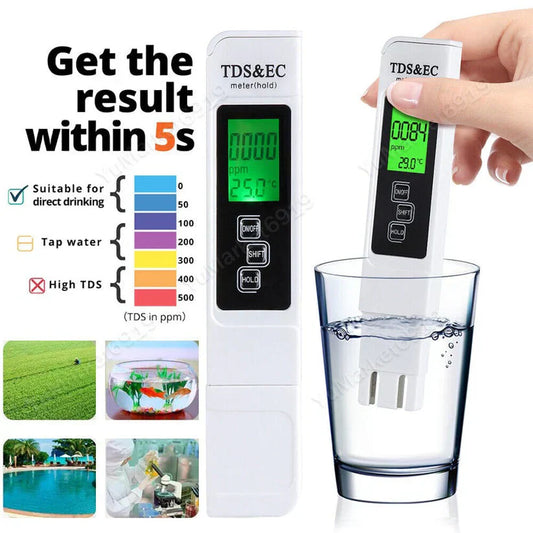 IMPORTED TDS Meter Water Quality Testing Pen - Trusticart Store