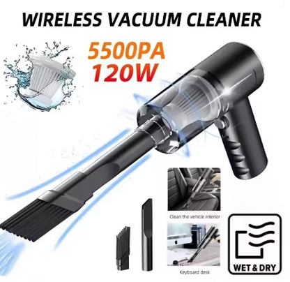 3-in-1 Mini Vacuum – Suction & Blowing | USB Rechargeable - Trusticart Store