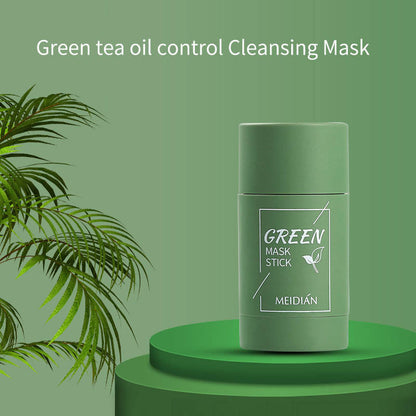 Green Tea Cleansing Mask Purifying Clay Stick - Trusticart Store