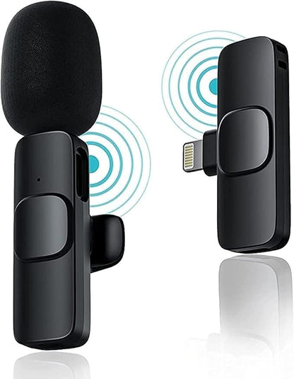 WIRELESS MIC K9 Dual Lavalier Microphone - Trusticart Store