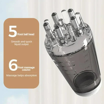 Mini Liquid Scalp Oil Applicator – 6ml Hair Growth & Massage Comb - Trusticart Store