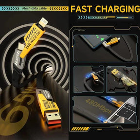 4-in-1 Multi USB Fast Charging Cable