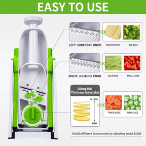 4-in-1 Multi-Function Vegetable Cutter & Shredder - SynoMin Online Store