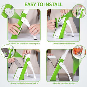 4-in-1 Multi-Function Vegetable Cutter & Shredder - SynoMin Online Store