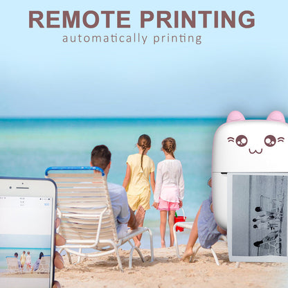 Mini Bluetooth Printer – Pocket Thermal Label & Sticker Maker - Trusticart Store