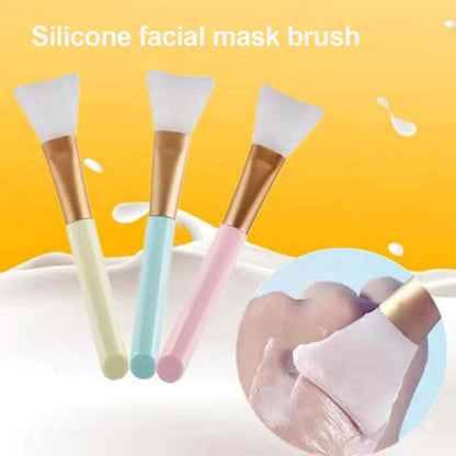 Pack of 5 Soft Silicone Mask Brushes Foundation - Trusticart Store