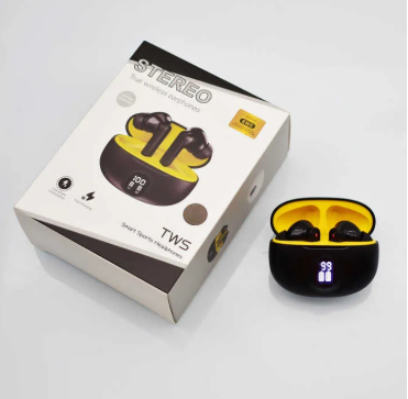 TWS Earbuds – ENC Noise Cancel, HiFi, BT 5.3, LED Display - Trusticart Store