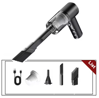 3-in-1 Mini Vacuum – Suction & Blowing | USB Rechargeable - Trusticart Store