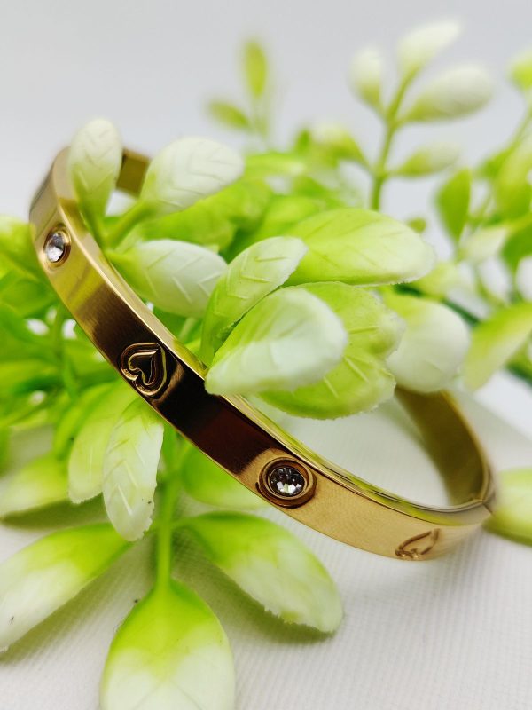 Adjustable Cartier Heart Charm Bracelet