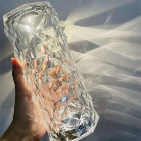 Diamond Crystal Lamp 16 Colors, Touch & Remote LED Rechargeable Table Lamp