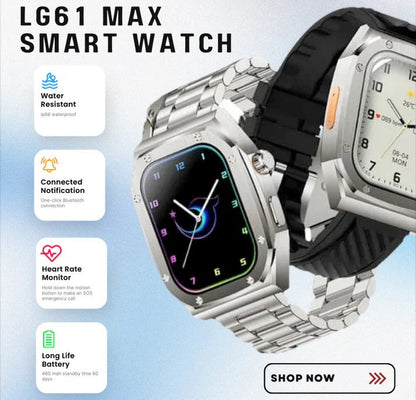 LG61 Max Smart Watch (Random Color) - Trusticart Store