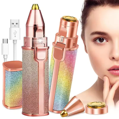 2 in 1 Electric Eyebrow Trimmer & Hair Shaver