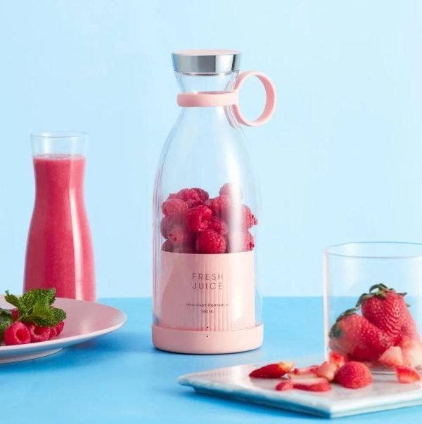 Mini Portable Rechargeable Blender 420ml Electric Fruit Juicer Mixer - SynoMin Online Store